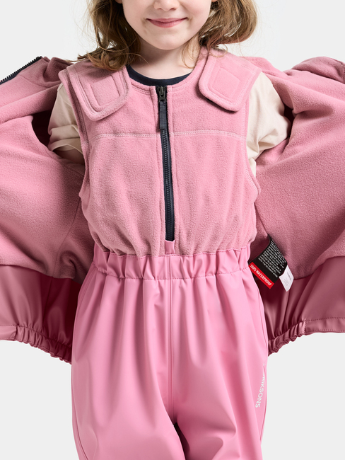Didriksons Boardman Gefüttertes Regenset, Light Heather Pink