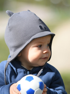 Lindberg Ekeby Babymütze, Anthracite