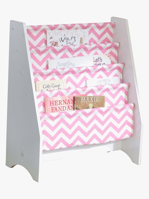 KidKraft Bücherregal, Rosa/Weiß