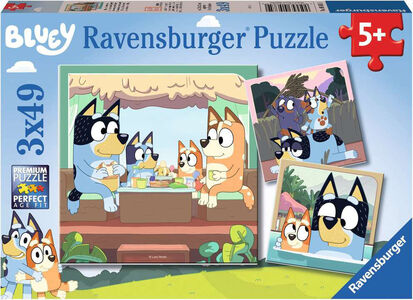 Ravensburger Puzzles Bluey 3x49 Teile