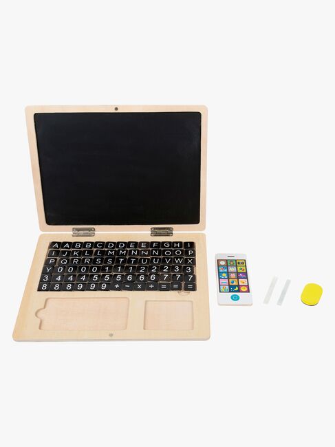 Small Foot Laptop aus Holz mit Magnettafel