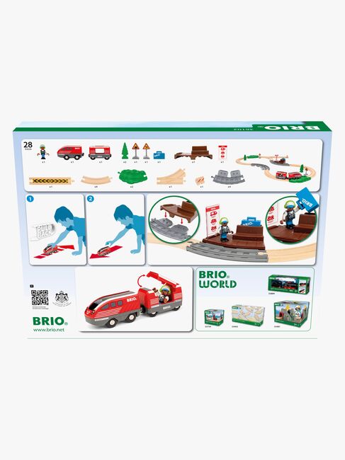 BRIO World 36102 Zugset mit Rückziehmotor