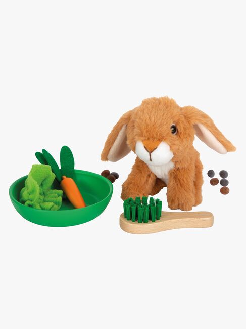 Small Foot Spielset Kaninchen mit Käfig & Gehäuse