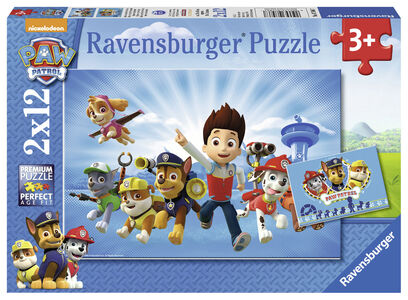 Ravensburger Puzzle Paw Patrol 2x12 Teile