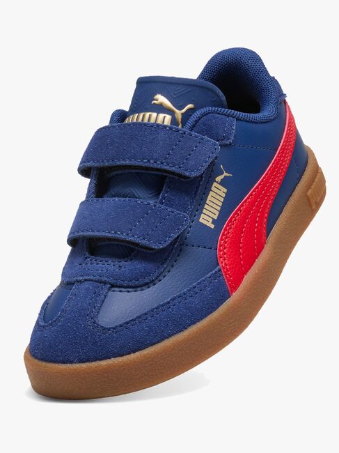 Puma Club II Era V PS Sneaker, Blue Jewel/Red