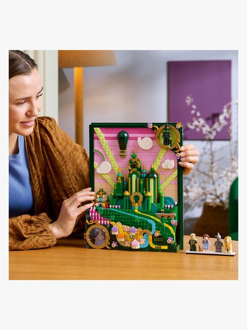 LEGO Wicked 75685 Emerald City Wandkunst