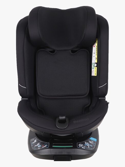 Beemoo Rotate i-Size Kindersitz, Black Mesh