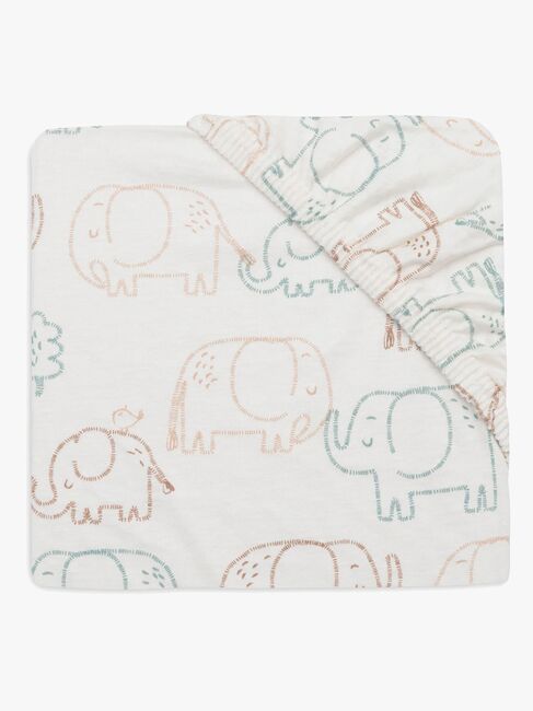 Jollein Spannbettlaken 40x80, Elephant Tales