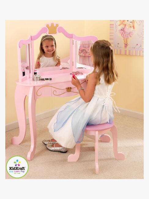KidKraft Spiegeltisch Prinzessin, Rosa