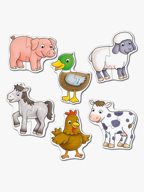 Orchard Toys Puzzle Bauernhof 6-in-1