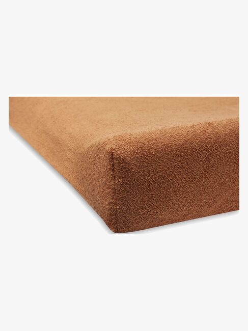 Jollein Wickelauflagenbezüge 50x70cm 2er-Pack, Caramel/Biscuit