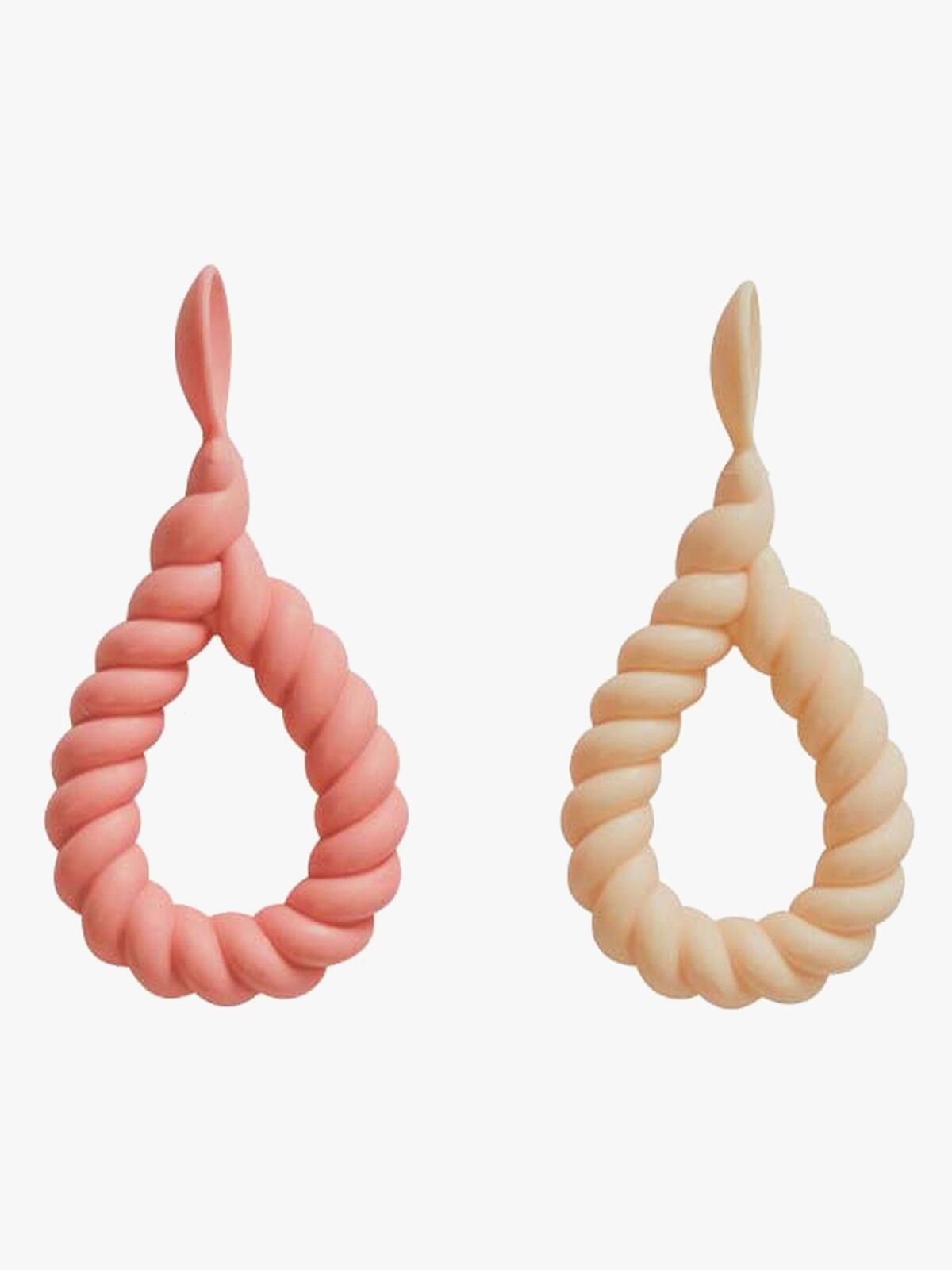 OYOY Mellow Löffel mit Griff 2er-Pack, Vanilla