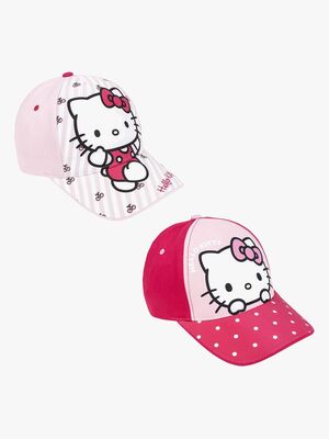 Hello Kitty Kappe 2er-Pack, Rosa