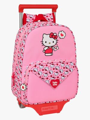 Hello Kitty Trolley Rucksack 10L, Rosa