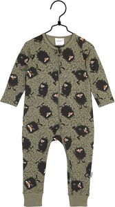 Mumin Furry Pyjama, Green