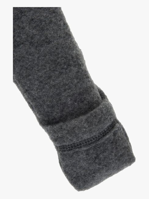 Mikk-Line Wollfilz-Jacke Baby, Anthracite Melange