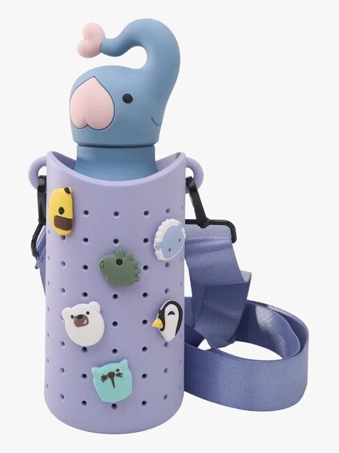 Asobu Bestie Halter für Wasserflasche, Lila/Blau BP44-Blue-4840_3a.jpg