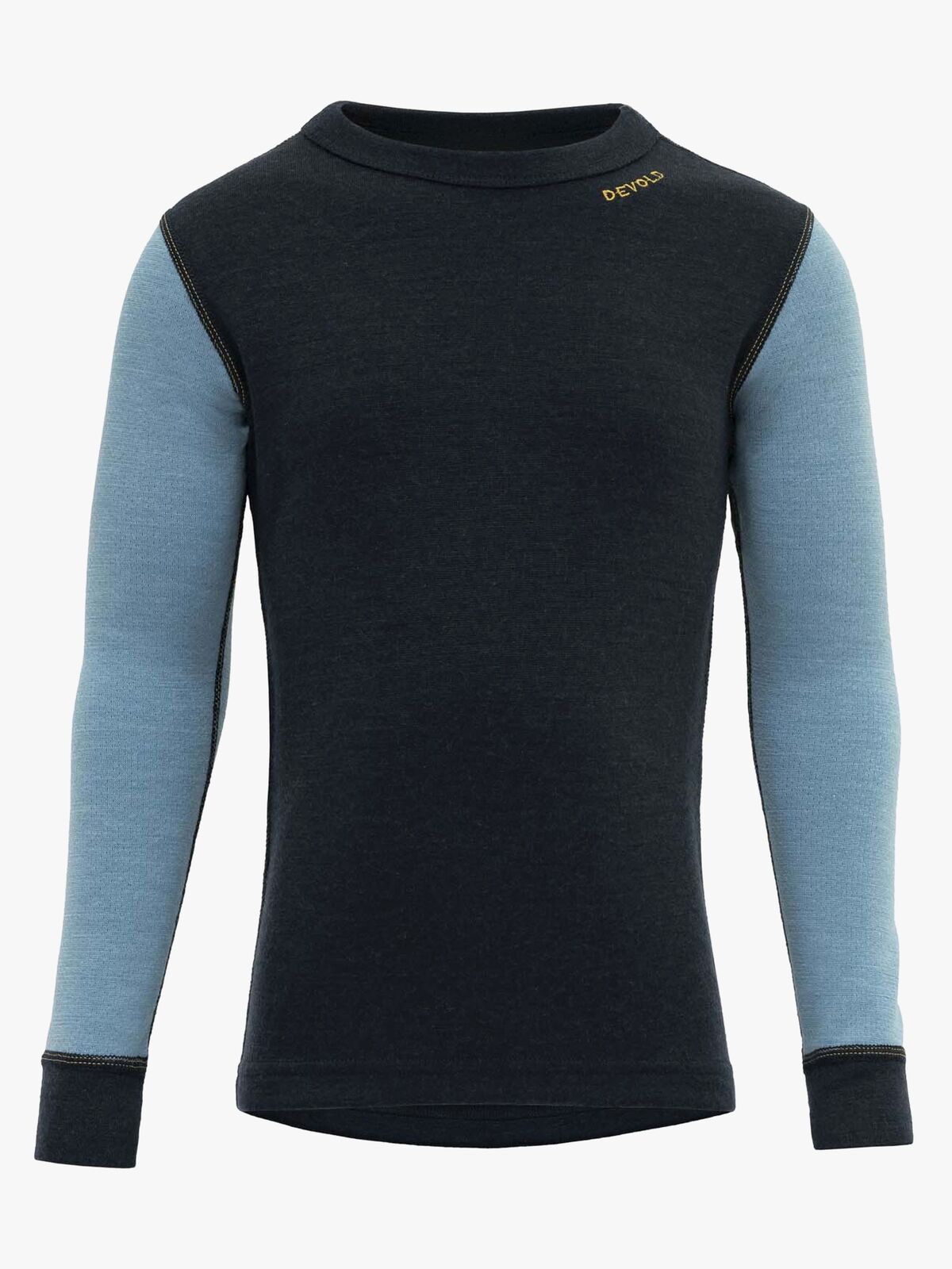 Devold EXPEDITION MERINO SILK SHIRT KID Thermo-Unterhemd, Ink