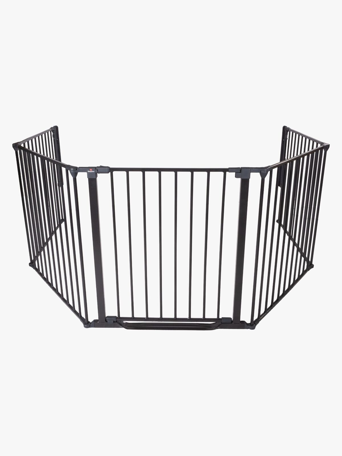 BabyDan Flex StepFree XXL Schraubgitter, Schwarz