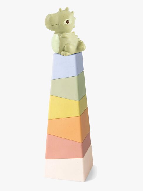 Kinder and Kids Stapelwürfel Dinosaurier, Mehrfarbig