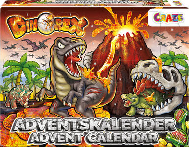 Craze Adventskalender 2022 Dino Playset