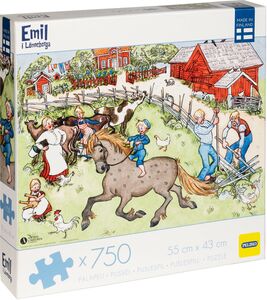 Peliko Michel aus Lönneberga Puzzle 750 Teile