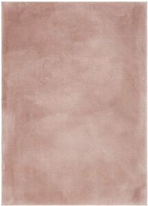 KM Carpets Cozy Teppich 133x190 cm, Dusty Pink