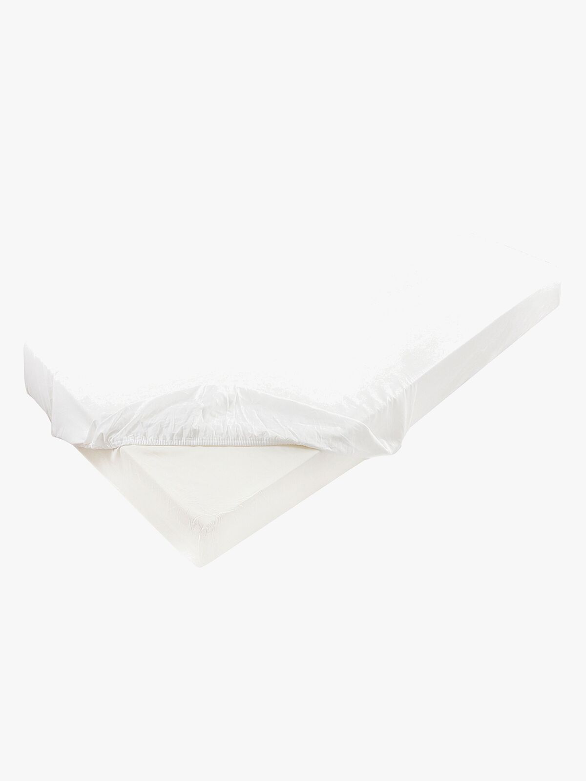 BabyMatex Hygienic Jersey Wasserdichtes Spannbettlaken für Kinderbett 80 x 160 cm, Weiß
