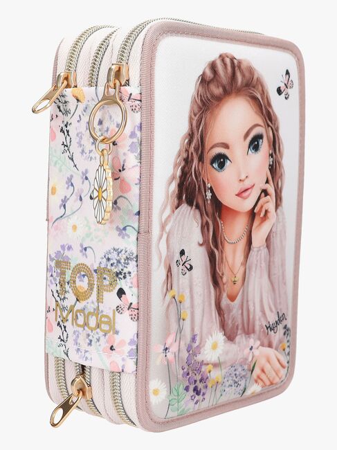 TOPModel SUMMER FEELING Dreifach-Federmäppchen, Light pink