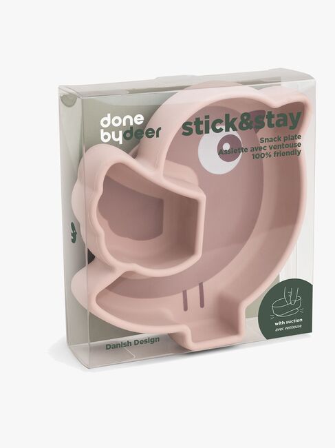 Done By Deer Stick & Stay Silikonteller Birdee, Powder