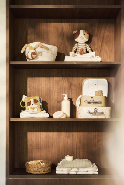 Jollein Schmusetuch mit Schnullerkette, Dog Mick