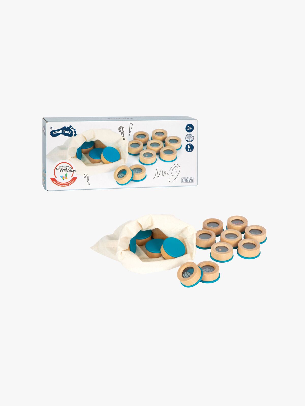 Small Foot Sensorisches Hör-Memo-Spiel