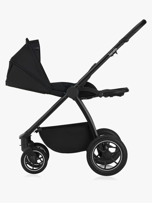 Lionelo Meril 3-in-1 Kombikinderwagen, Black Onyx