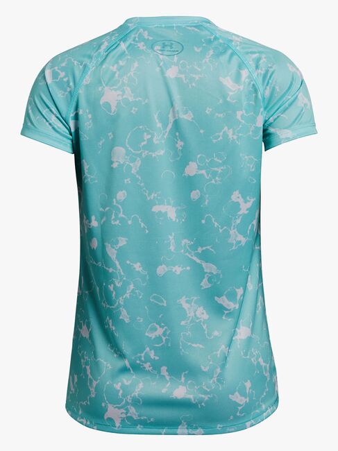 Under Armour Big Logo Tee Novelty SS Trainingsshirt, Neo Turquoise