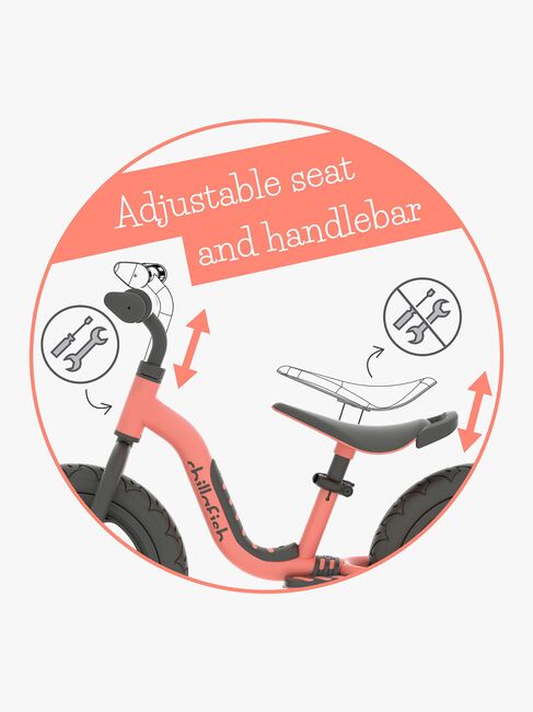 Chillafish Charlie Sport Laufrad, Flamingo