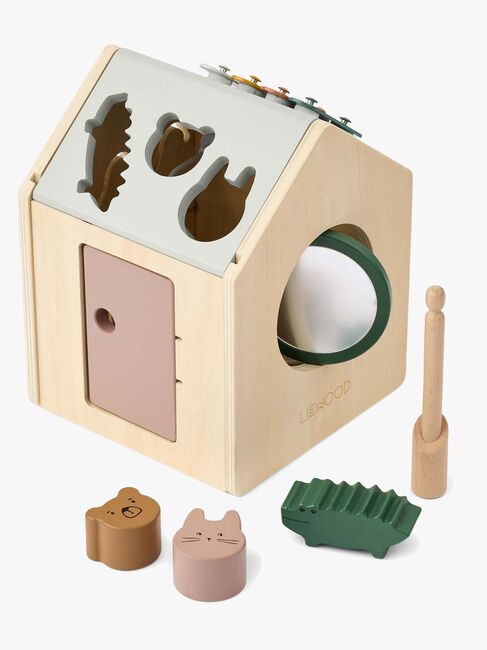 LIEWOOD Lucas Aktivitätswürfel, Tuscany Rose Multi Mix