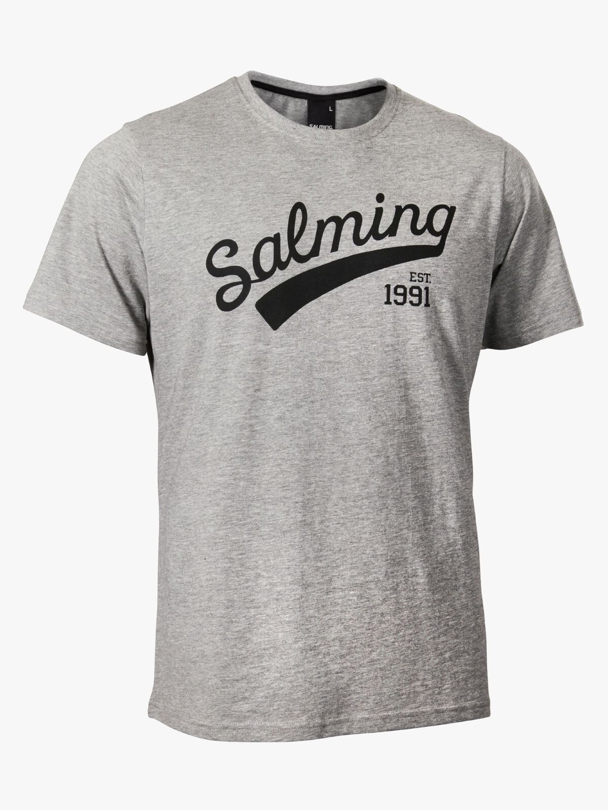Salming Logo Tee JR T-Shirt, Grey