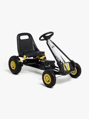 Alex's Garage Pedal-Go-Kart, Gelb