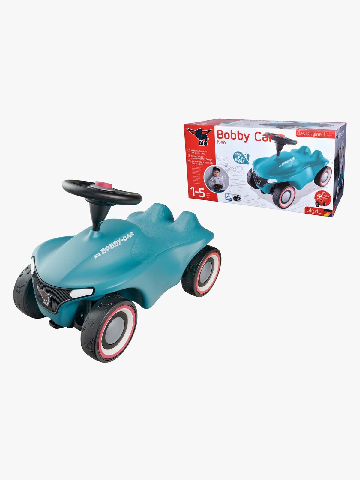 BIG Bobby Car Neo Rutschauto, Türkis