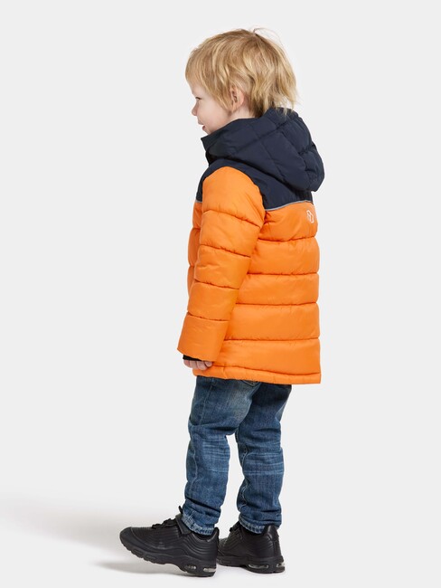 Didriksons Fox Winterjacke, Orange Jam