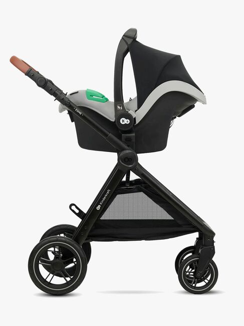 Kinderkraft ESME PRO 3-in-1 Kombikinderwagen Travelsystem, Moonlight Grey