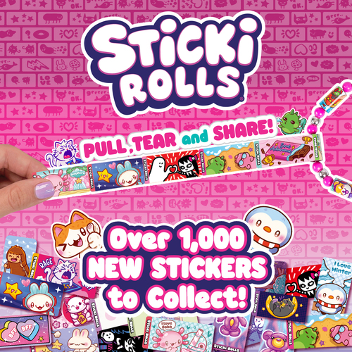 Sticki Rolls Rolluxe Sticker Studio Kreativset