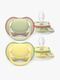 Philips Avent Ultra Air Schnuller 18m+ 2er-Pack, Hellgrün/Gelb