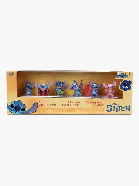 Disney Stitch Geschenkset Nanofiguren 6 Teile
