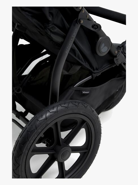 Beemoo Activity Twin Geschwisterwagen, Black
