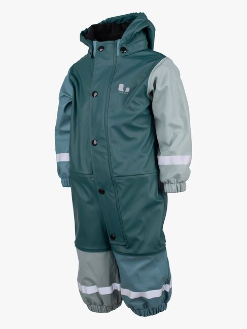 Lindberg Fagerhult Gefütterter Regenoverall, Lagoon/Mint Green
