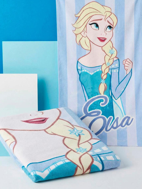 Disney Die Eiskönigin Strandhandtuch, Hellblau
