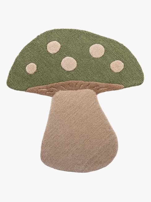 Bloomingville MINI Mushroom Teppich 90 x 85 cm, Grün 82063673-2161_1.jpg