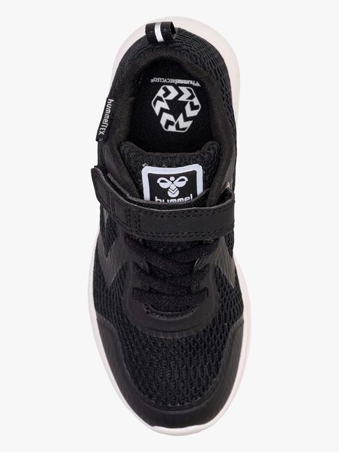 Hummel Actus Tex Recycled Jr WP Sneaker, Black