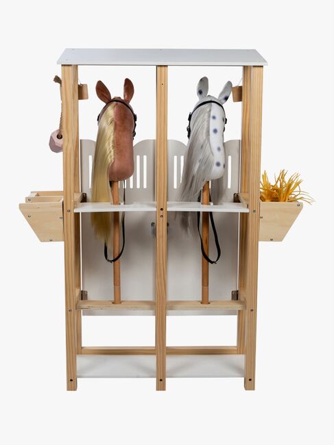 byASTRUP Pferdestall für 2 Steckenpferde